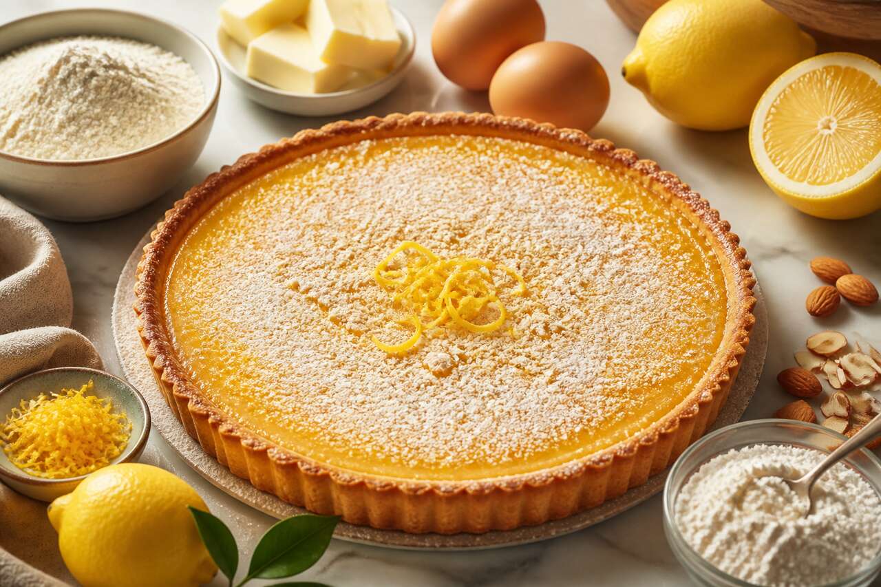 Tarte au citron au Cooking Chef : recette savoureuse