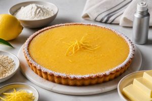 Recette de tarte au citron par Pierre Hermé