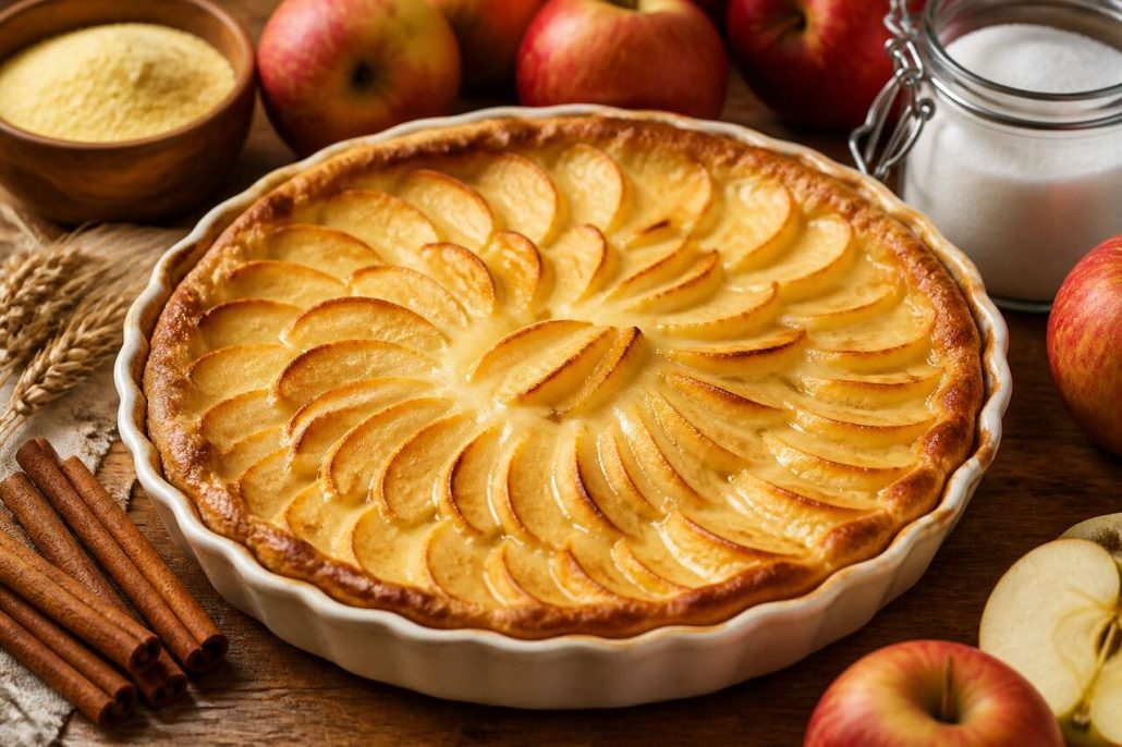 Tarte aux pommes à la migaine : recette délicieuse et facile