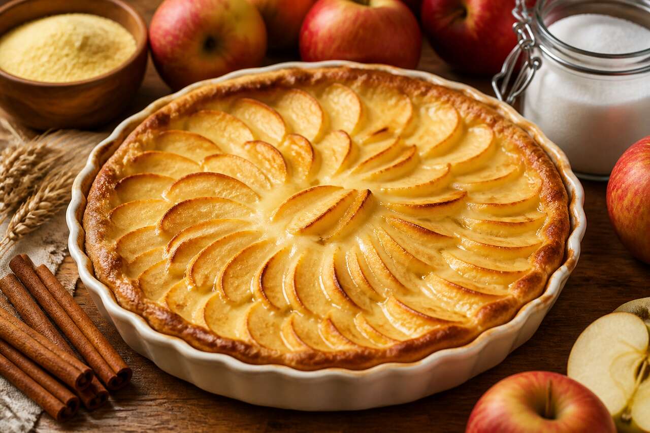 Tarte aux pommes à la migaine : recette délicieuse et facile