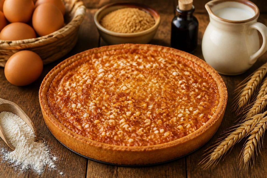 Tarte au sucre : recette facile avec le Companion