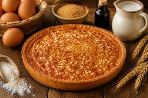 Tarte au sucre : recette facile avec le Companion