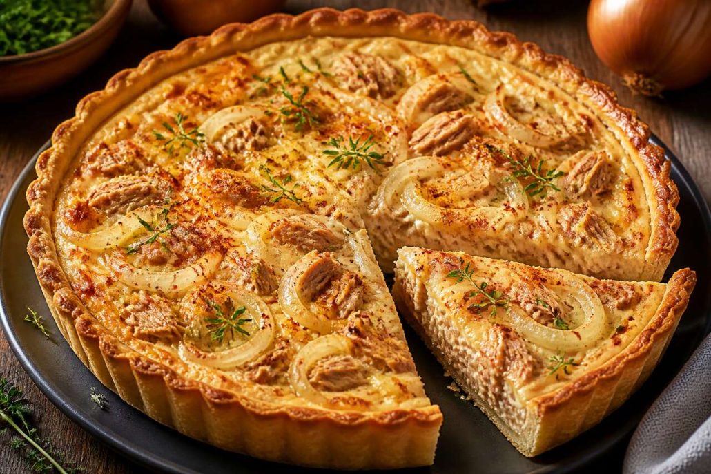 Tarte au thon au Cookeo : recette rapide et facile