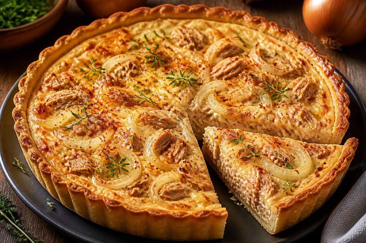 Tarte au thon au Cookeo : recette rapide et facile