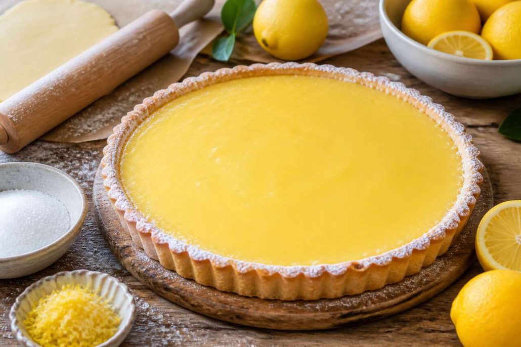 Tarte au citron de Cyril Lignac : recette facile et savoureuse