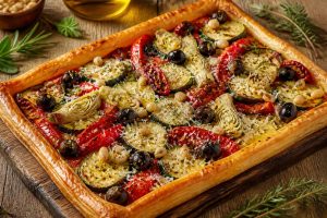 Tarte croustillante de légumes : la recette de Cyril Lignac à partager
