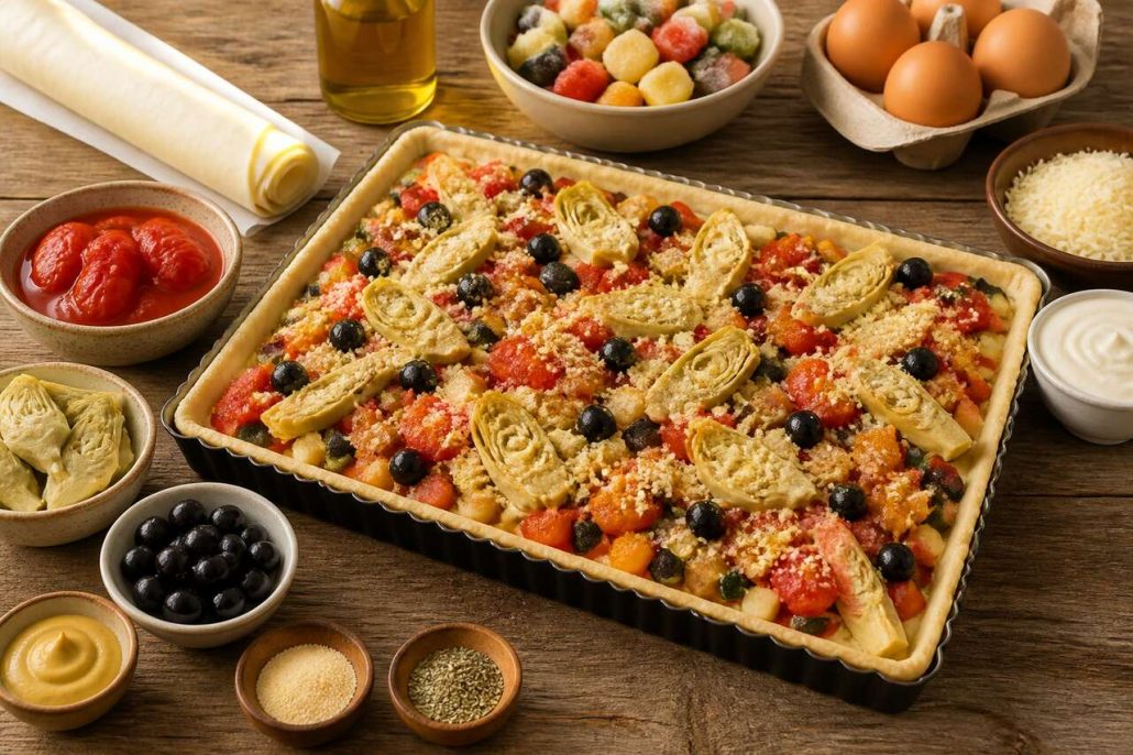Tarte aux légumes facile : recette pratique et savoureuse