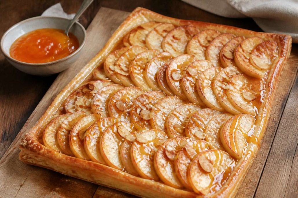 Tarte fine aux pommes et sirop d'érable : recette délicieuse