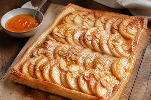 Tarte fine aux pommes et sirop d'érable : recette délicieuse