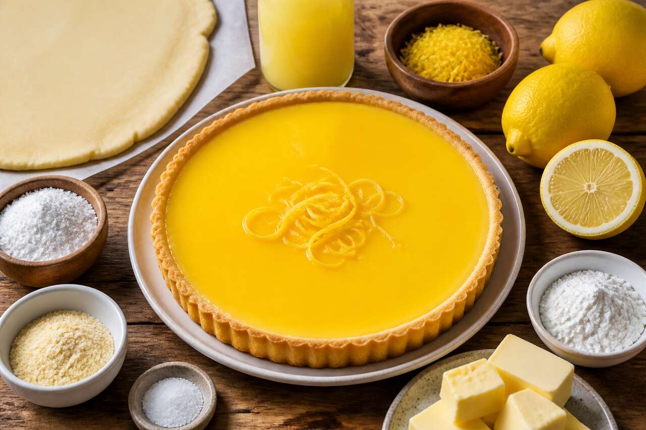 Tarte au citron facile : recette rapide et délicieuse