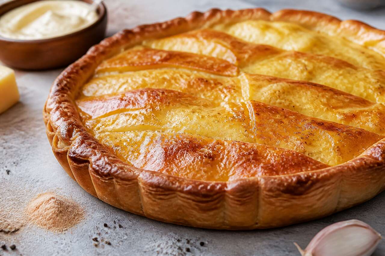 Tarte au Maroilles de Mallory Gabsi : recette d'objectif top chef