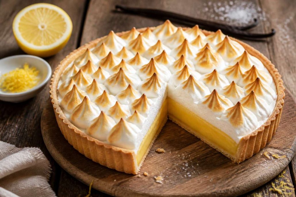 Tarte au citron meringuée facile : recette rapide et délicieuse