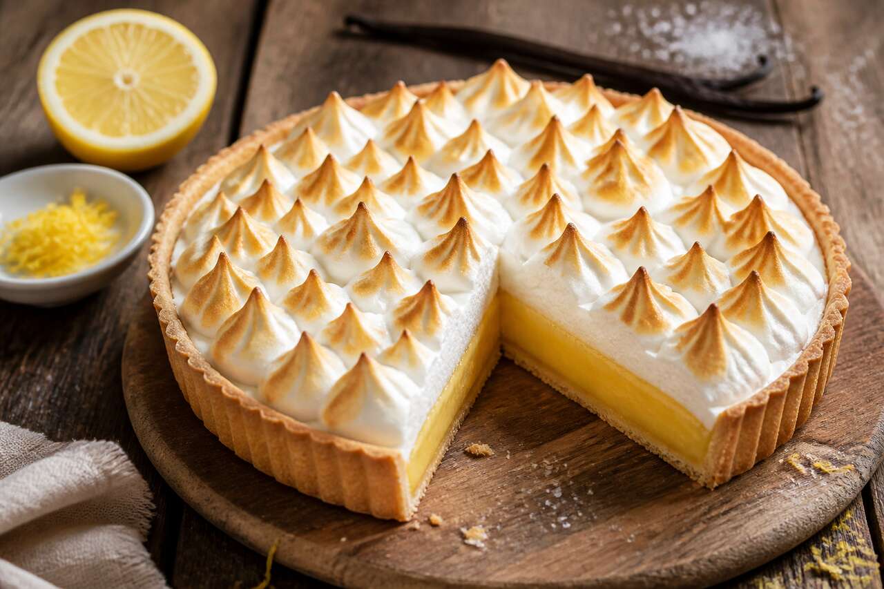 Tarte au citron meringuée facile : recette rapide et délicieuse