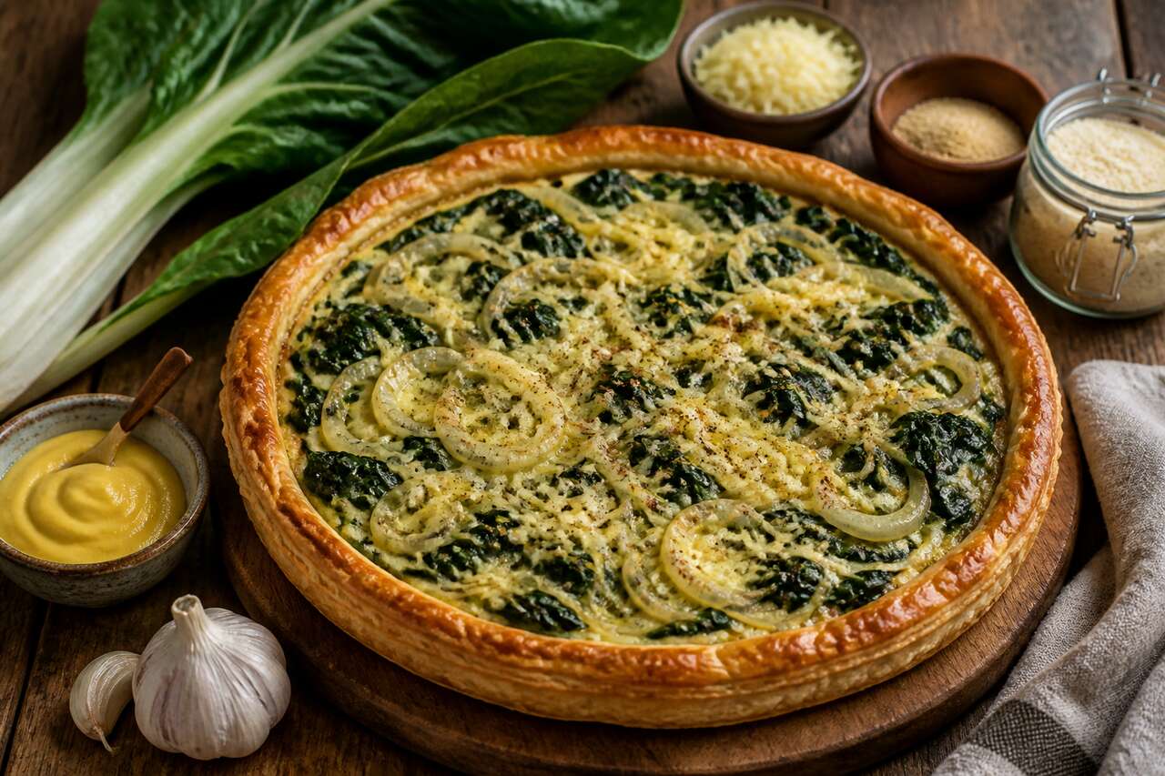 Recette de tarte aux verts de blettes : astuces savoureuses