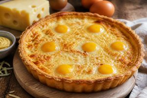 Tarte à l'Emmental : recette Savoureuse et Facile