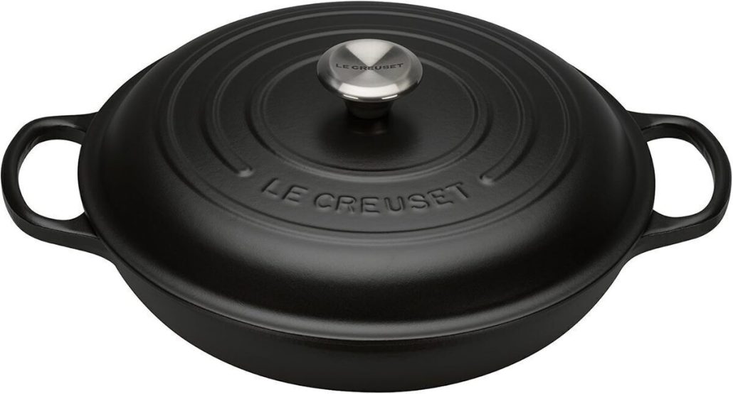 Test du faitout Signature Le Creuset en fonte 30 cm