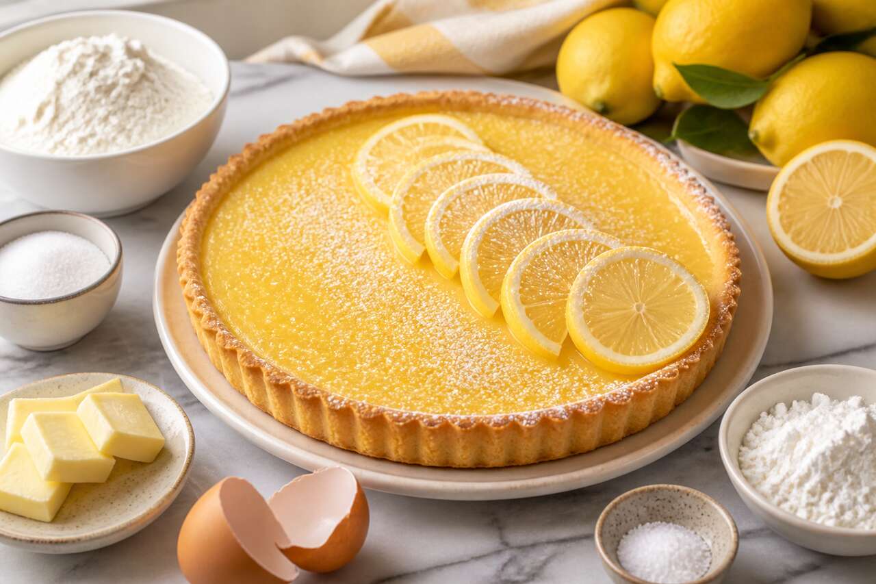 Tarte au citron avec Monsieur Cuisine : recette facile et succulente
