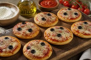 Mini-pizzas apéritives : recette maison à congeler