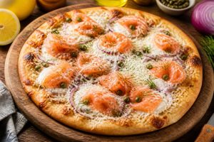 Recette de pizza aux deux saumons : délicieuse et facile à préparer