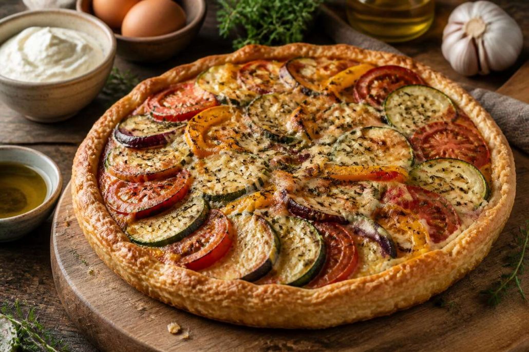 Tarte aux légumes facile et rapide : recette savoureuse et simple