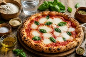 Recette de pizza margherita maison facile