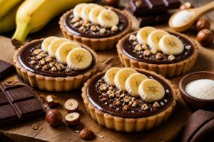 Recette de tartelettes choco-banane irrésistibles