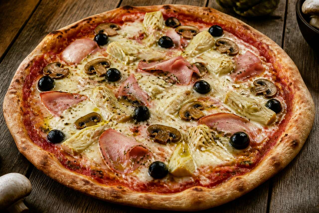 Pizza 4 saisons : recette gourmande et facile à réaliser