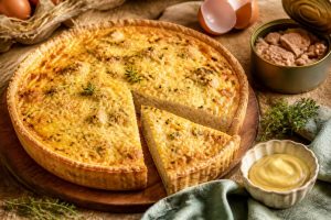 Tarte au thon facile : recette rapide et savoureuse