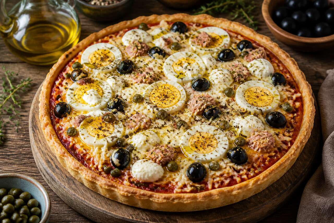 Tarte au thon provençale maison : recette facile et savoureuse