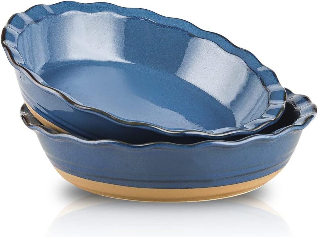 Test des moules à tarte HVH : céramique profonde 25, 4 cm