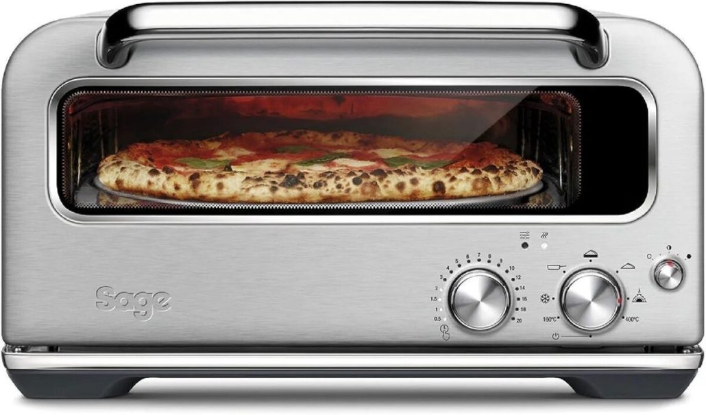 Test : four à pizza Sage Smart Oven pizzaiolo en inox brossé