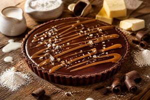 Tarte Au Chocolat Et Caramel Salé : recette Gourmande