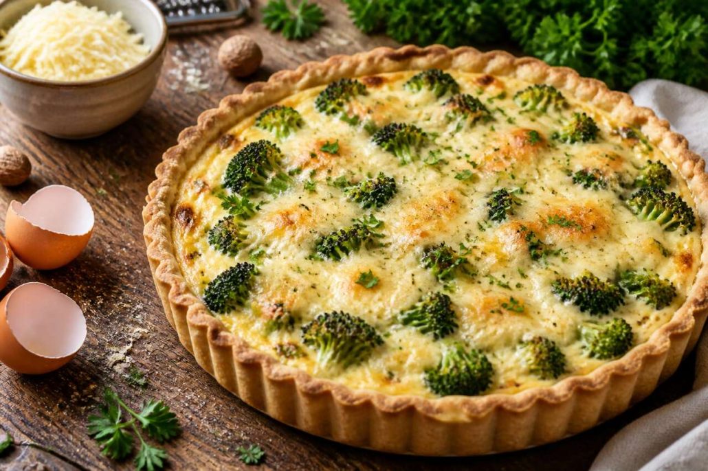 Tarte aux brocolis : la meilleure recette maison
