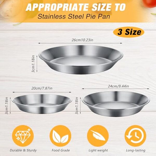 Découvrez notre test complet des moules à tarte Baderke en acier inoxydable. Lot de 3 pièces : qualité, durabilité et performance à la loupe.