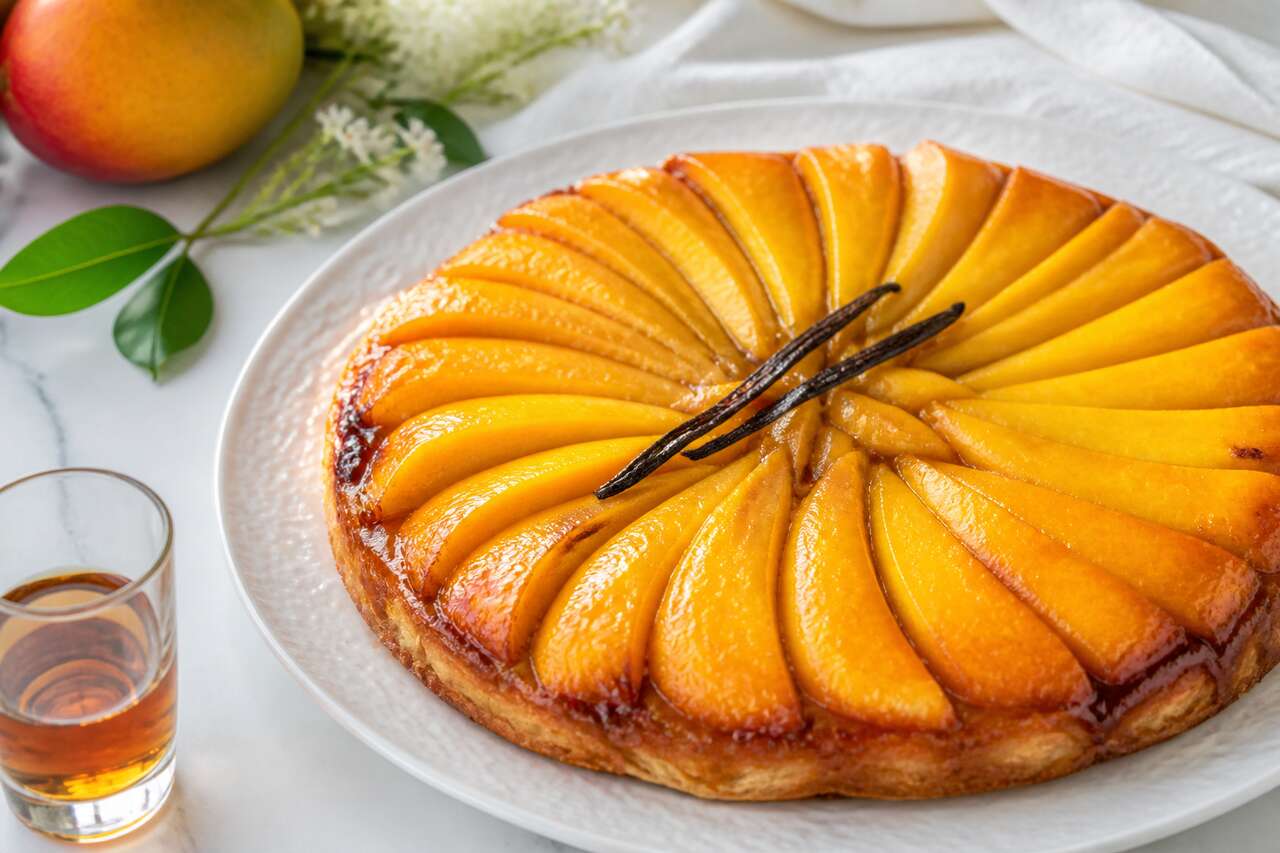 Recette de tarte Tatin à la mangue : délice exotique