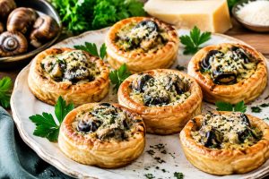 Recette de tartelettes aux escargots
