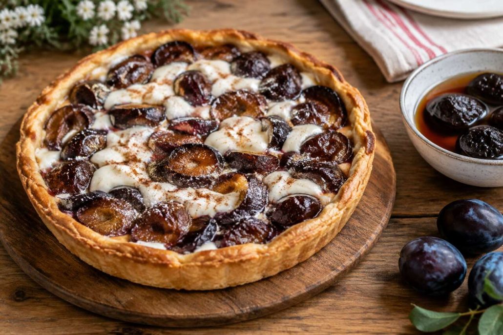 Tarte Aux Pruneaux : recette Gourmande Et Facile