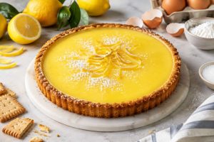 Tarte au citron express : recette rapide et savoureuse