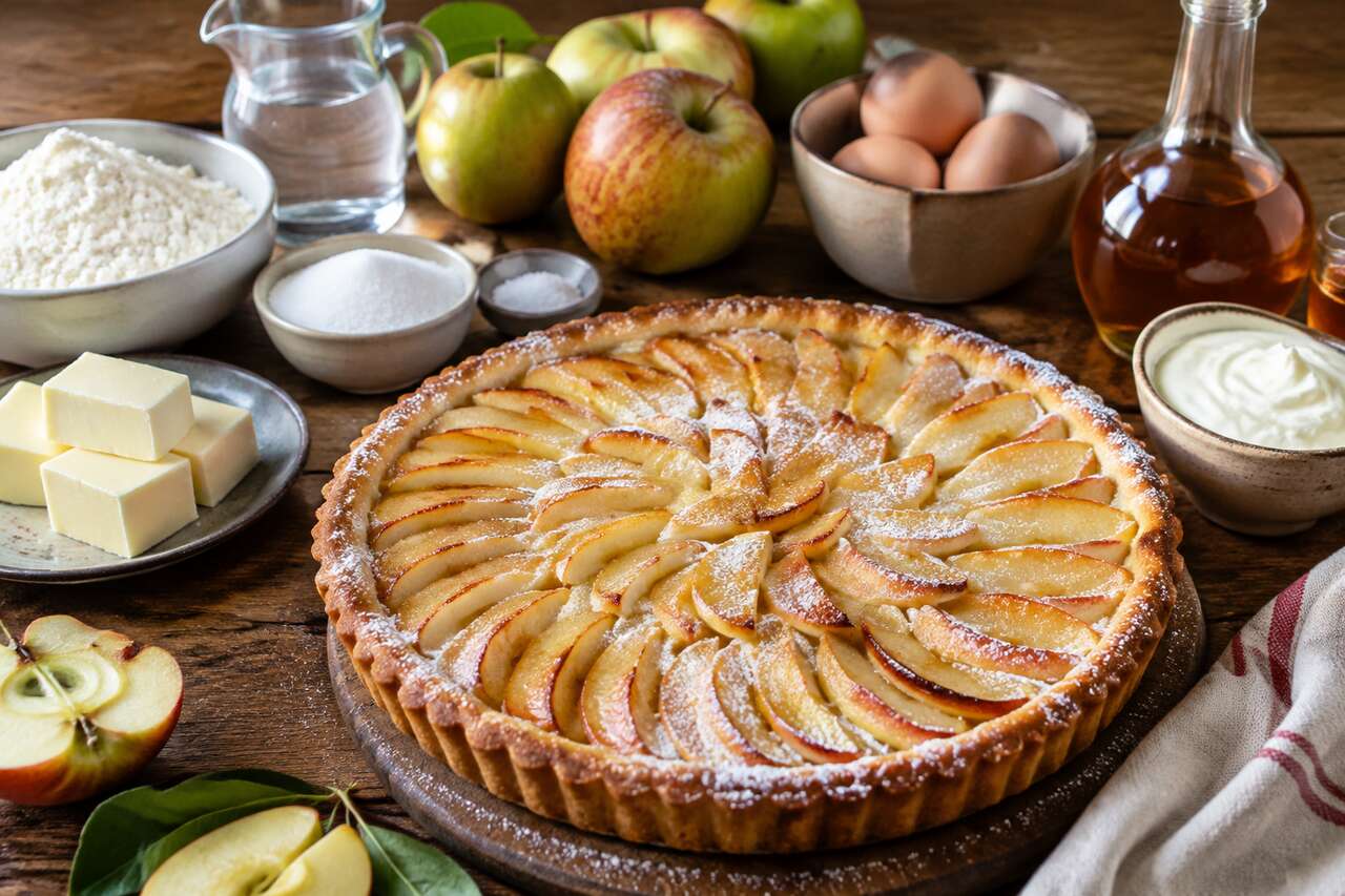 Tarte normande : recette facile et délicieuse