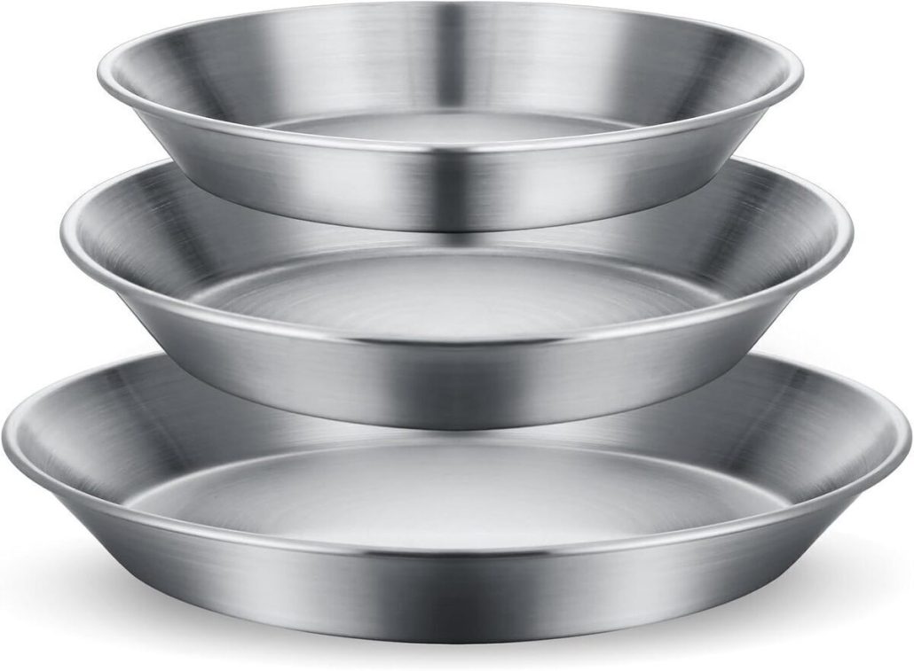 Test : moules à tarte Baderke en acier inoxydable, lot de 3