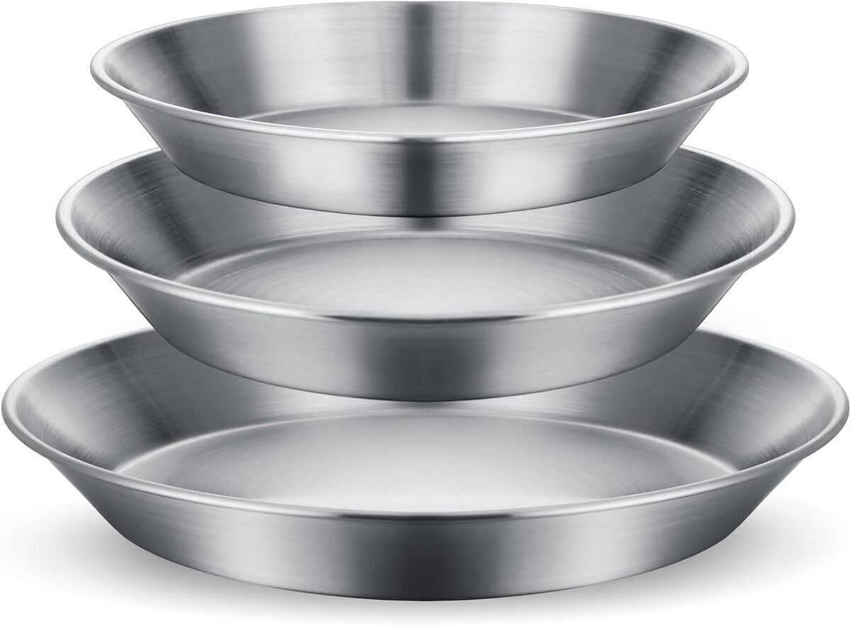 Test : moules à tarte Baderke en acier inoxydable, lot de 3