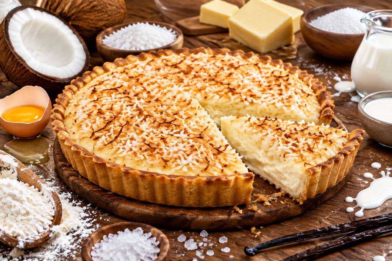 Tarte à la noix de coco de Lolo : la recette parfaite