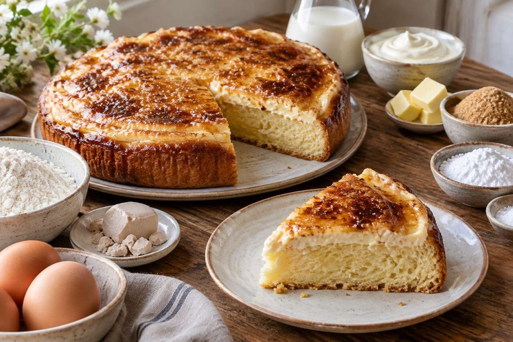 Recette de tarte au sucre avec levure de boulanger
