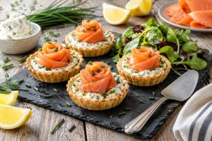 Tartelettes saumon Boursin : recette légère et savoureuse