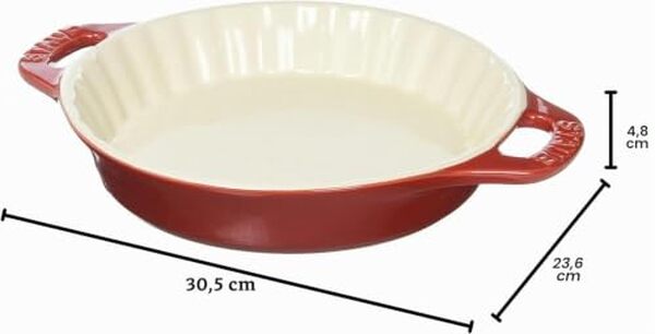 Découvrez notre avis détaillé sur le moule à tarte en céramique Staub Cerise : qualité, performances et conseils d'utilisation pour réussir vos tartes. 