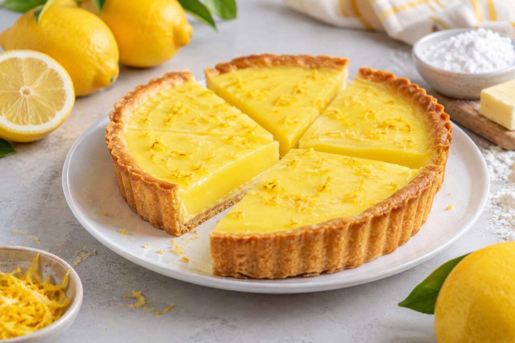 Tarte au citron : recette simple et légère