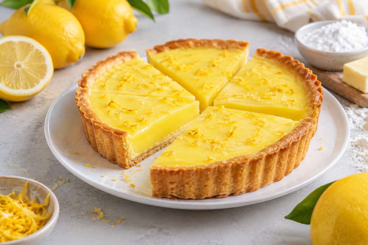 Tarte au citron : recette simple et légère
