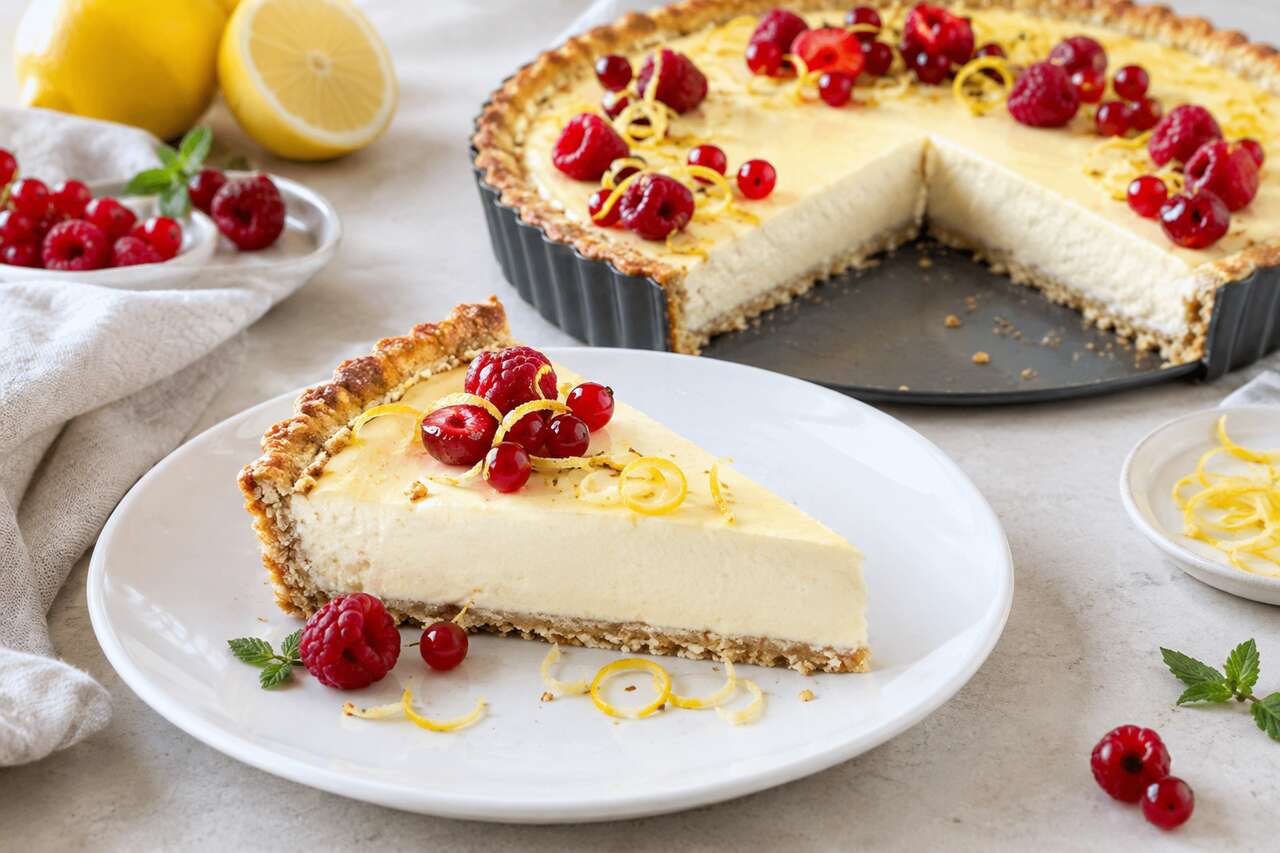 Recette minceur : tarte au fromage blanc légère
