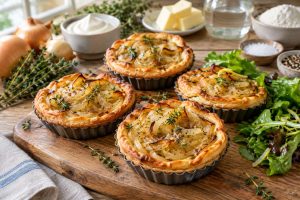 Recette de tartelettes aux oignons : découvrez la préparation facile