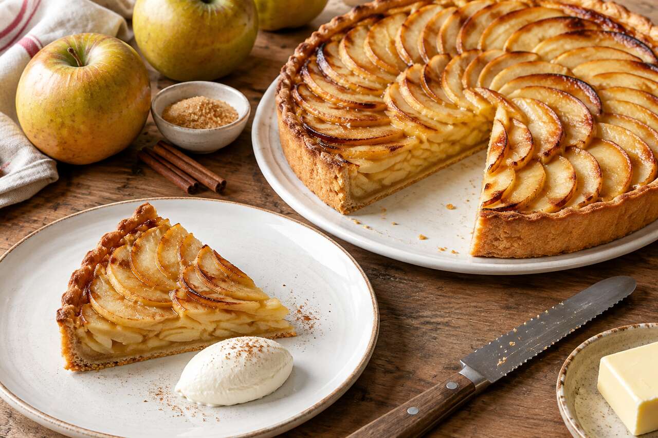 Tarte aux pommes au Companion : recette facile et savoureuse